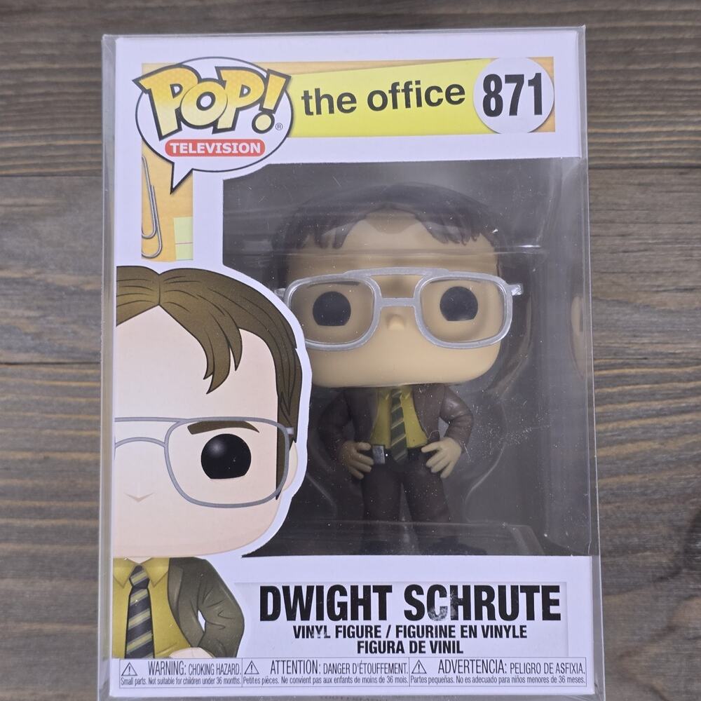 Funko Pop! Television: The Office - Dwight Schrute #871 In Protector